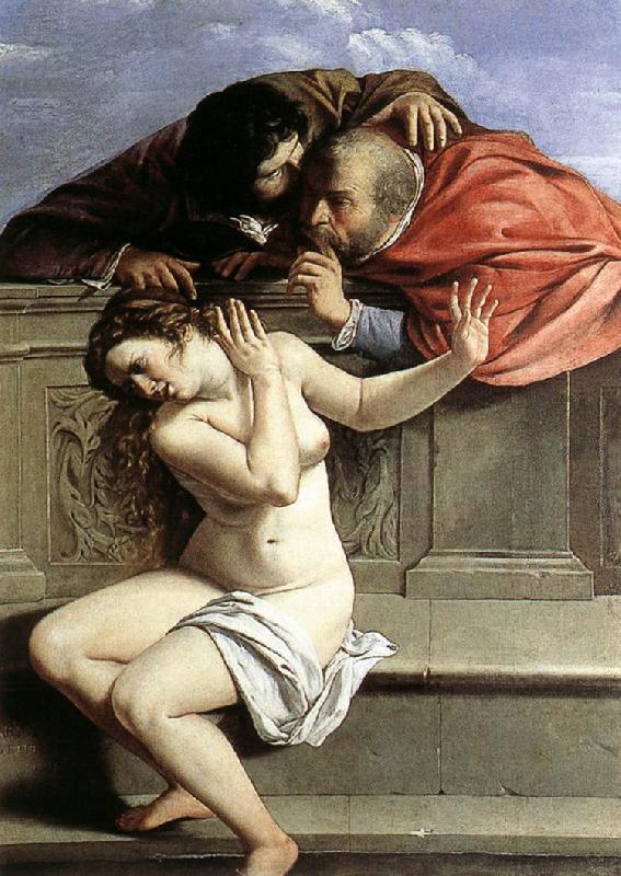 GENTILESCHI, Artemisia Susanna and the Elders gfg oil painting picture
